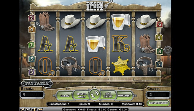 Den Slot Dead or Alive im Betvictor Casino spielen