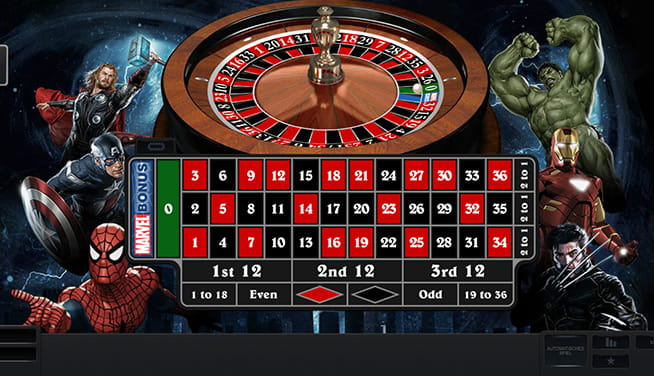 Eines der innovativen Roulette Spiele bei Eurogrand